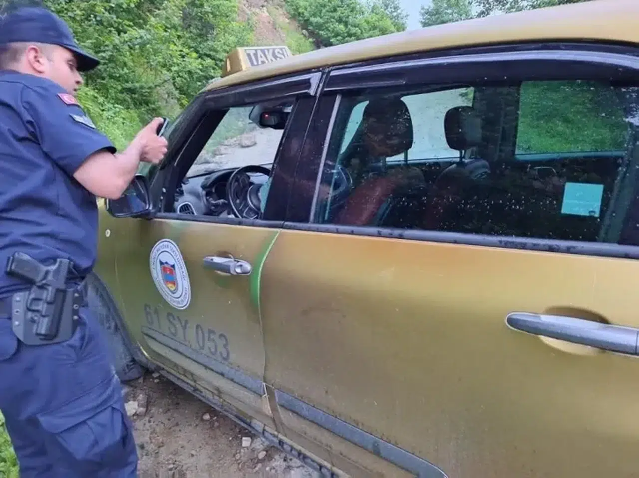 Trabzon'da taksi şoförünü öldürdüğü iddia edilen zanlının yargılanmasına başlandı
