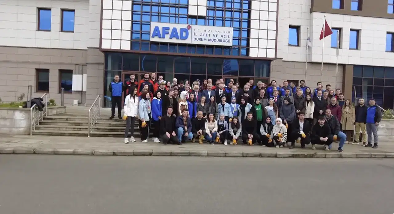 AFAD Rize'den "6 Şubat Hatıra Bahçesi"