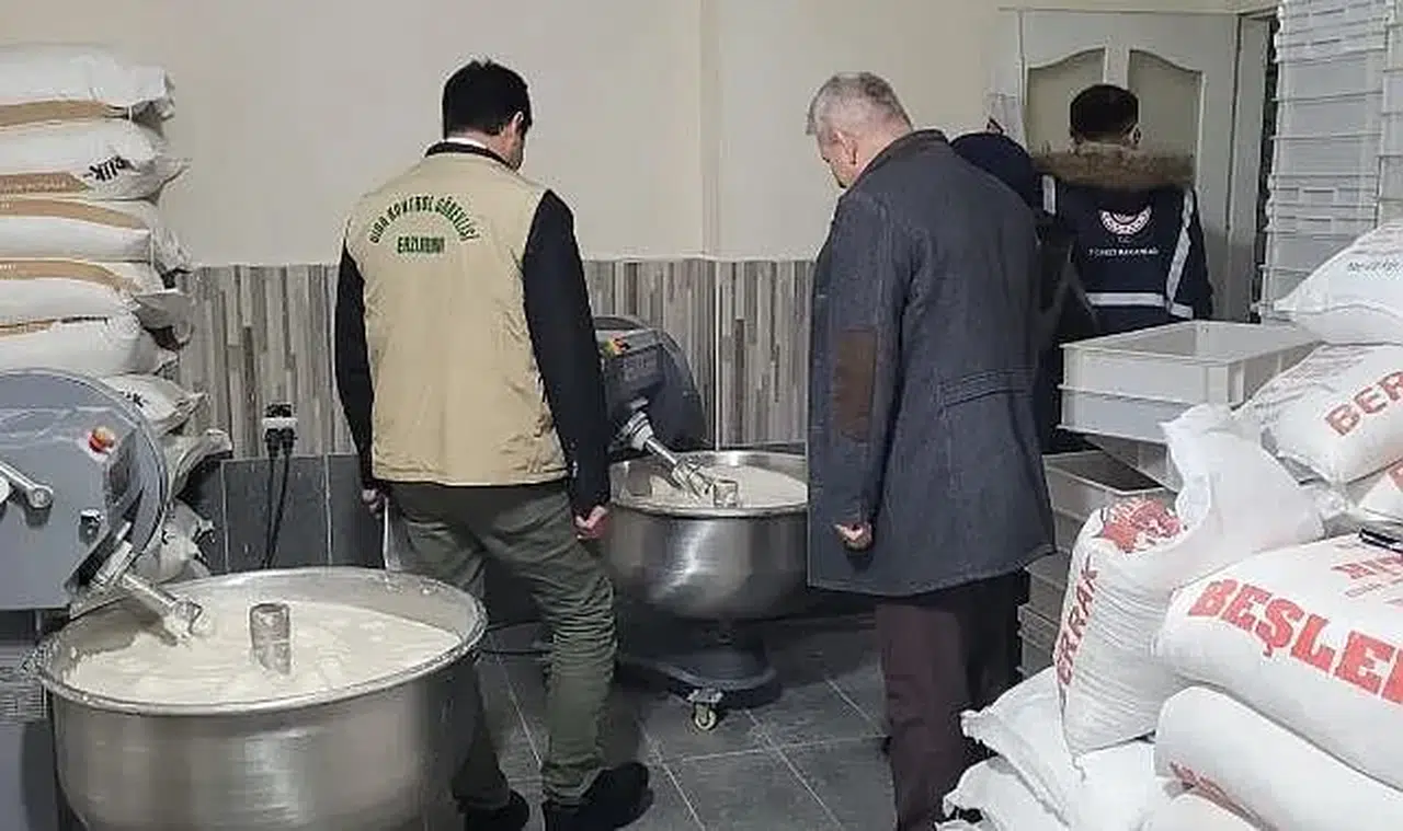 Erzurum'da ramazan denetimlerinde 6 fırın hakkında işlem başlatıldı