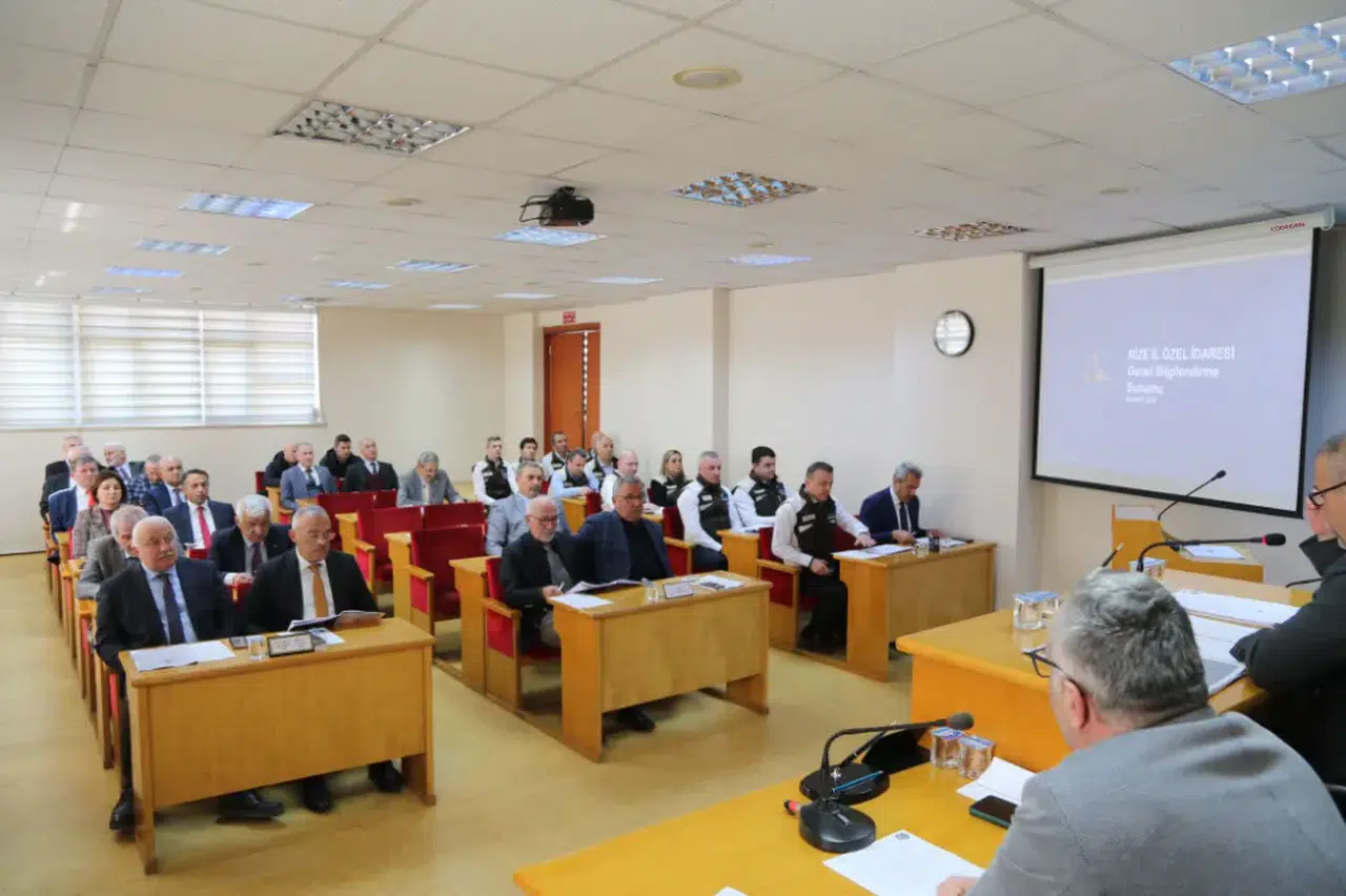 Rize İl Özel İdaresi'nin 2023 Yılı Faaliyet Raporu Kabul Edildi
