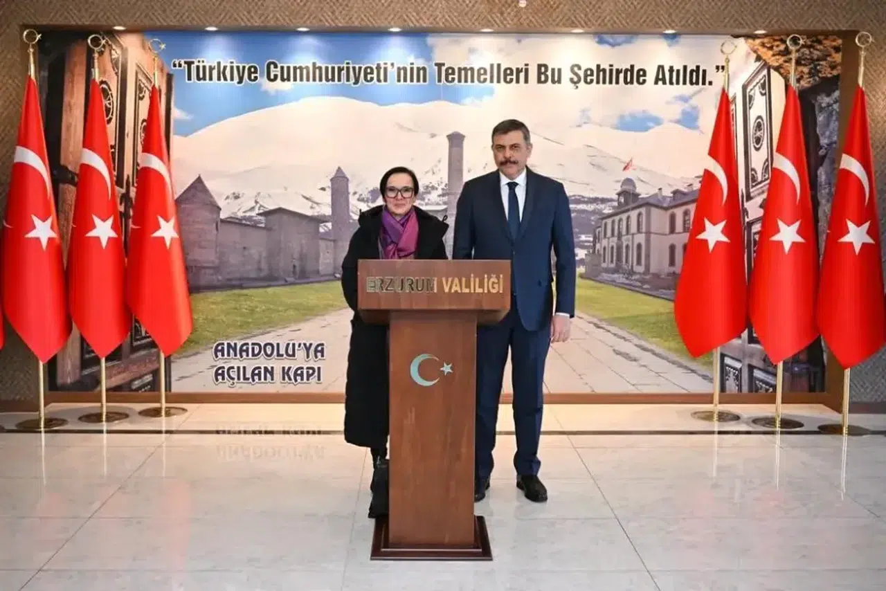 Erzurum Valisi Mustafa Çiftçi, bugün kentte önemli bir ziyareti gerçekleştirdi