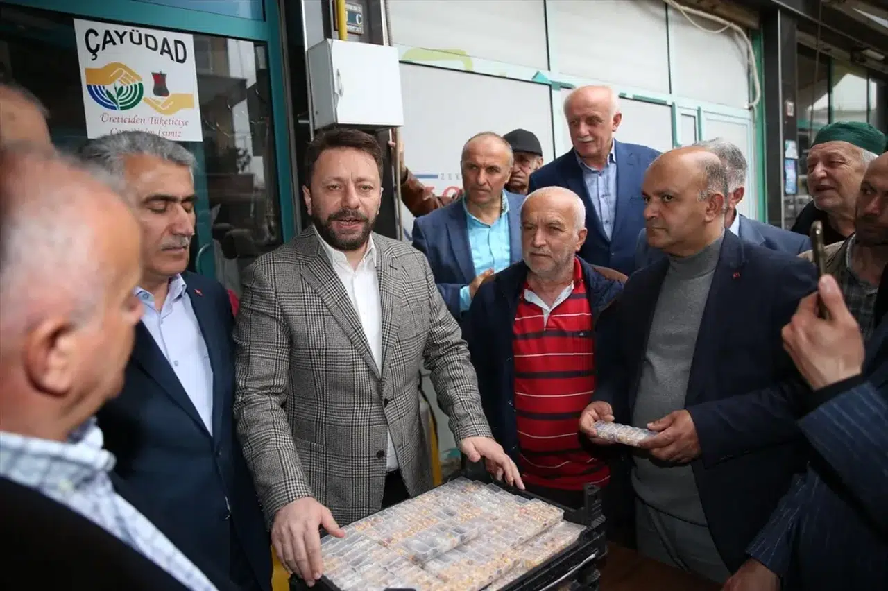 Rize'de üreticilere ata tohumu dağıtıldı