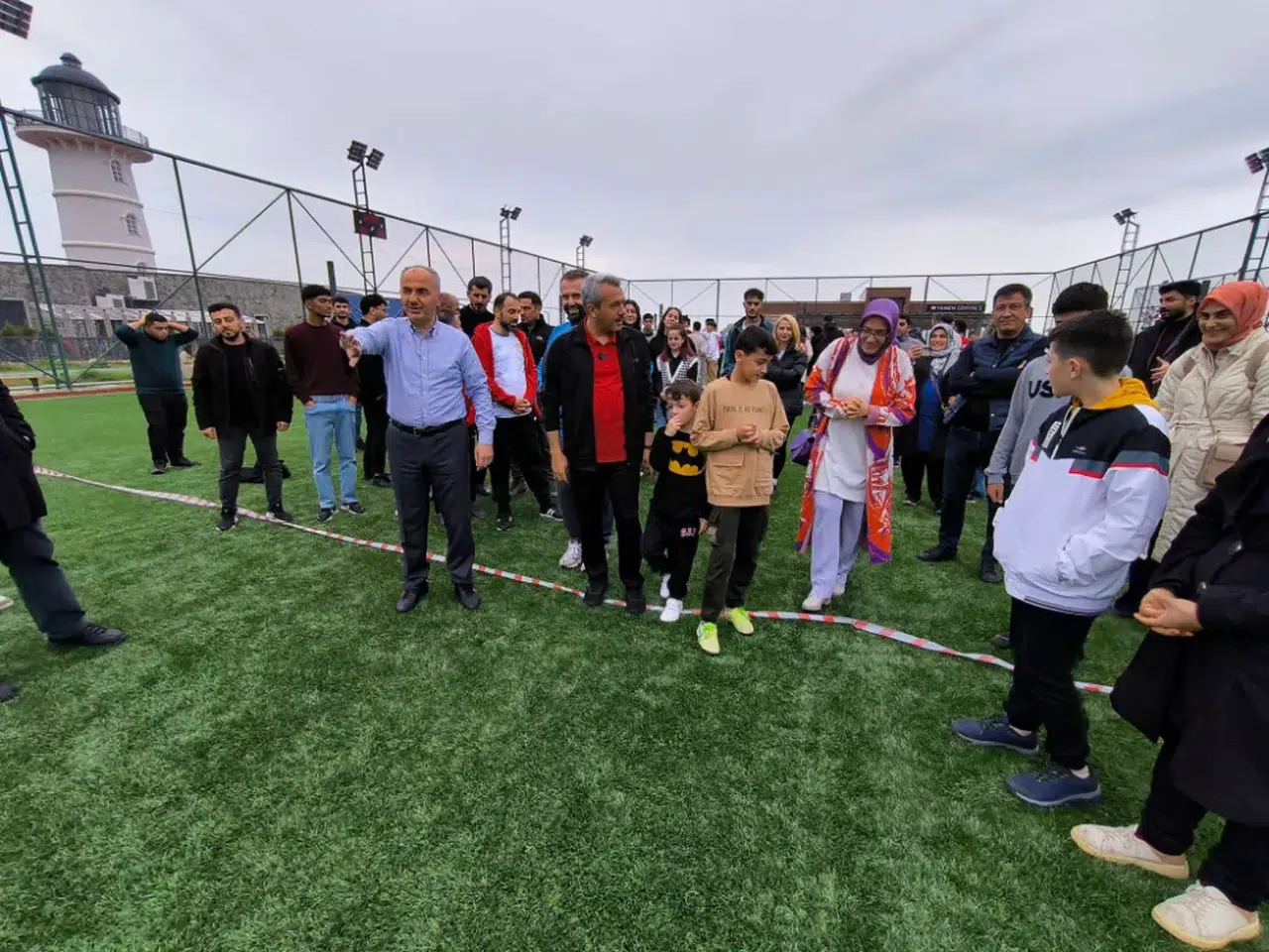 Üniversiteli gençler için spor etkinliği düzenlendi