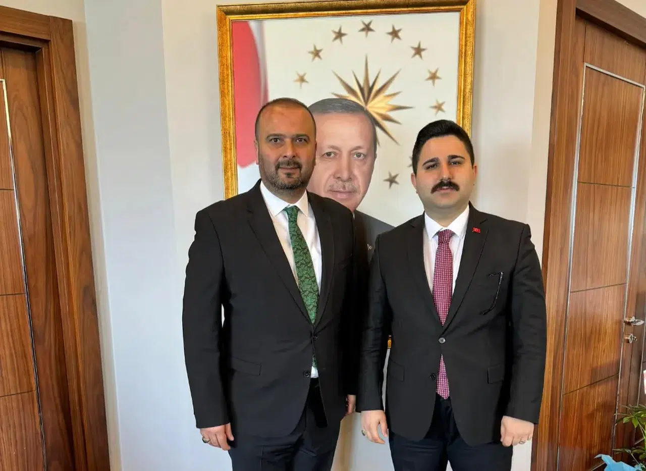 Kaymakam Gürsoy'dan Başkan Mete'ye hayırlı olsun ziyareti