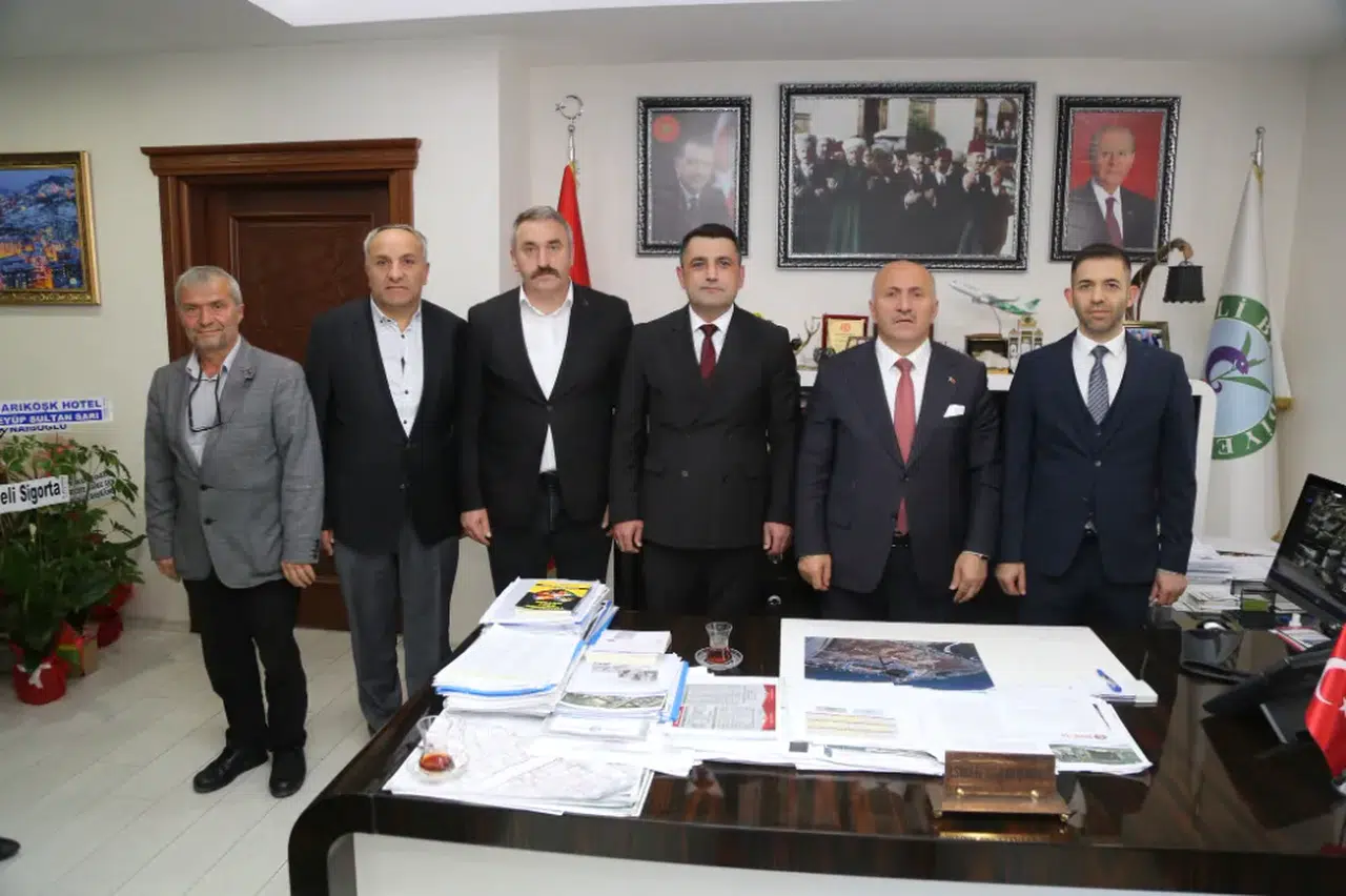 İl Başkanı Alkan'dan Başkan Çiftçi'ye ziyaret