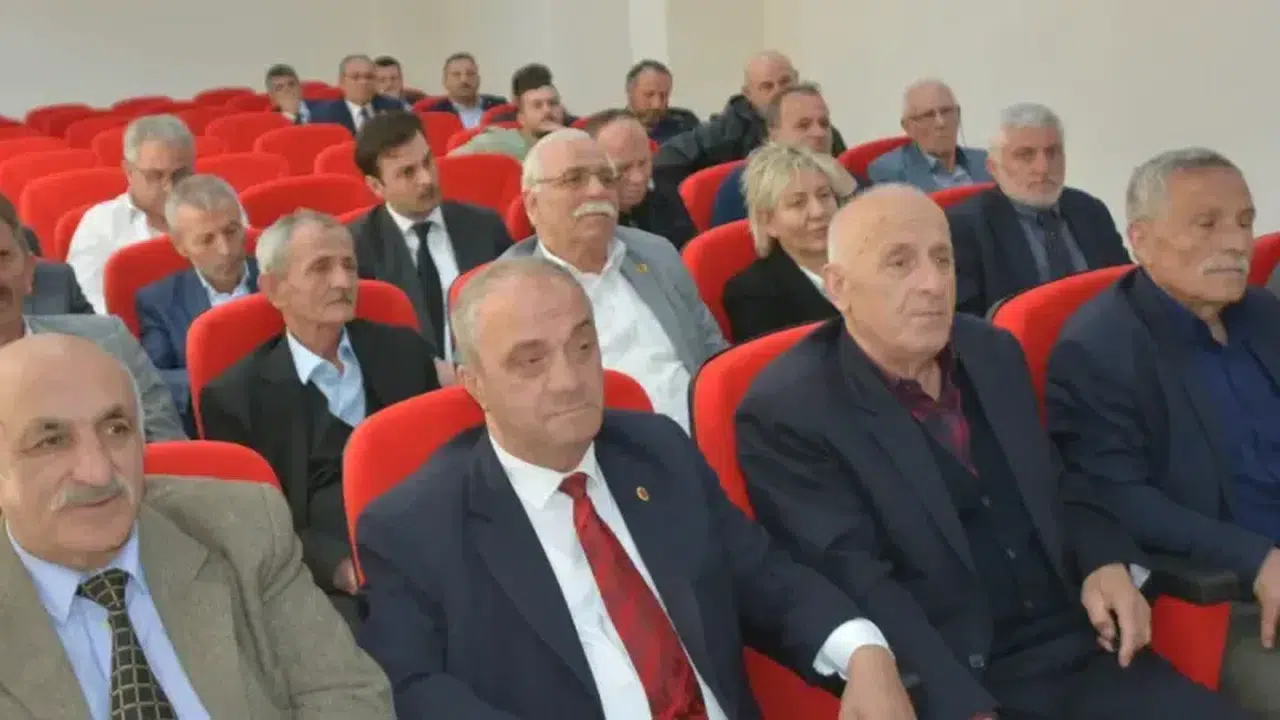 Çaykara Muhtarlar Derneği Olağan Genel Kurulu yapıldı