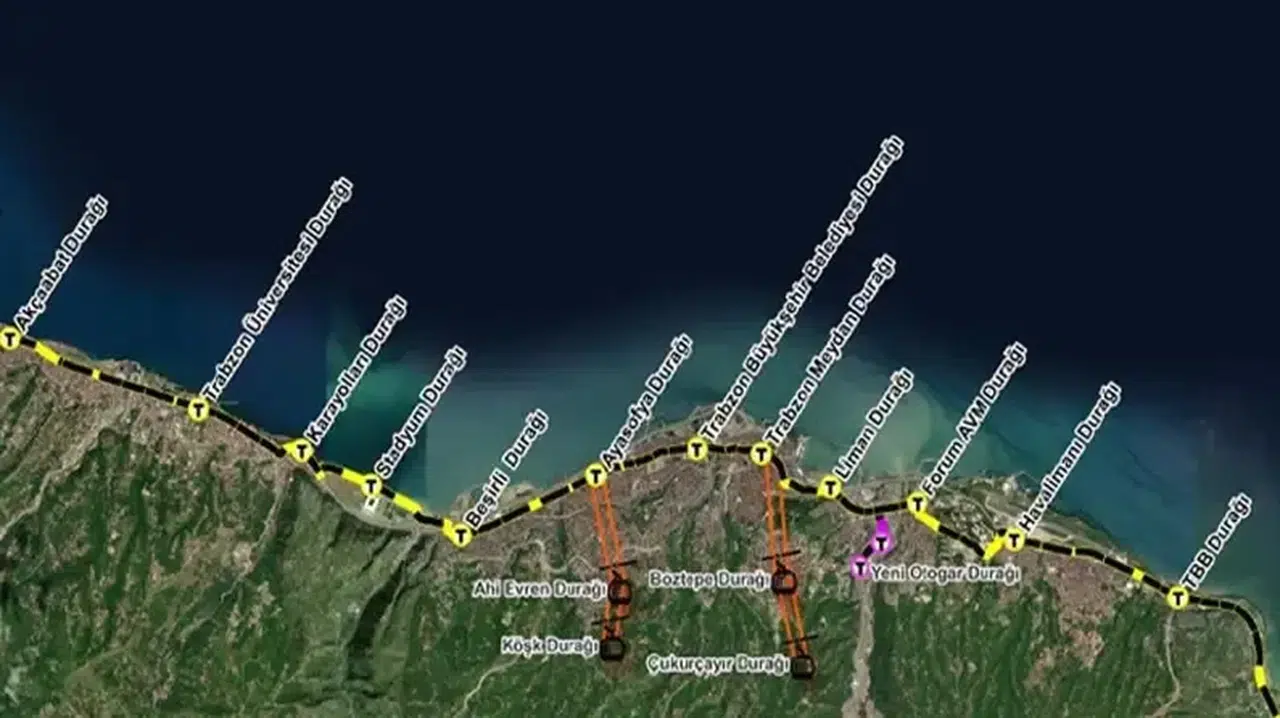 Trabzon'da hafif raylı sistemde imzalar atılacak