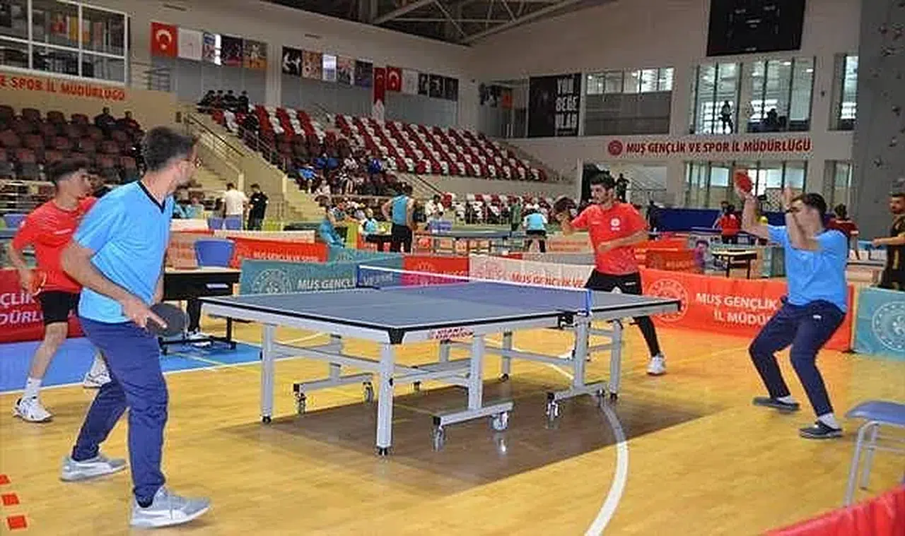 Masa Tenisi Grup Birinciliği müsabakaları başladı