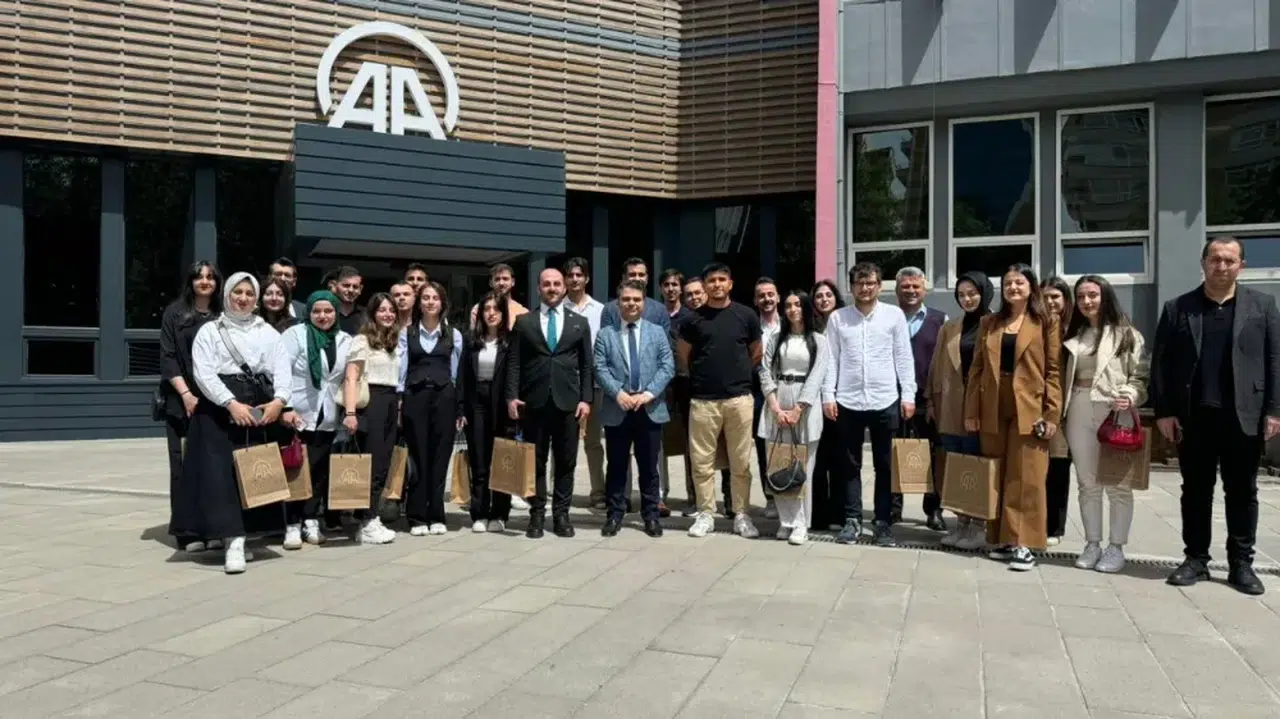 Trabzon Üniversitesi İletişim Fakültesi öğrencileri Ankara'da
