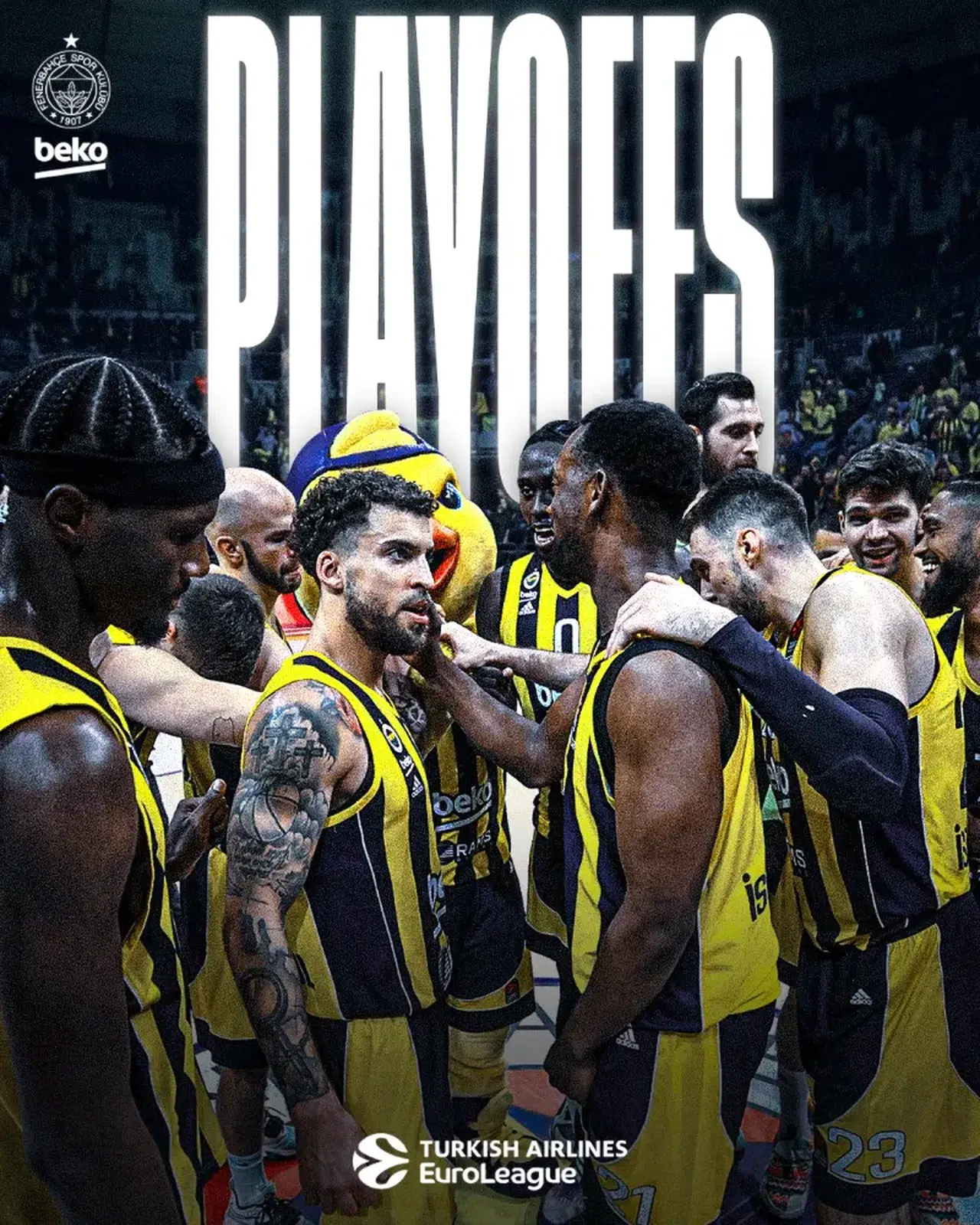 Fenerbahçe Taraftarı Sevinçli, EuroLeague'de Play-Off'u garantiledi