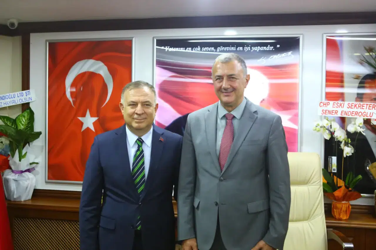 CHP'den Başkan Enver Atagün'e ziyaret