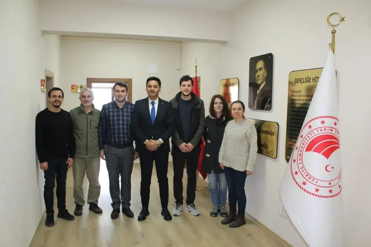 Kaymakam Yükselecek'ten ilçedeki memurlara ziyaret