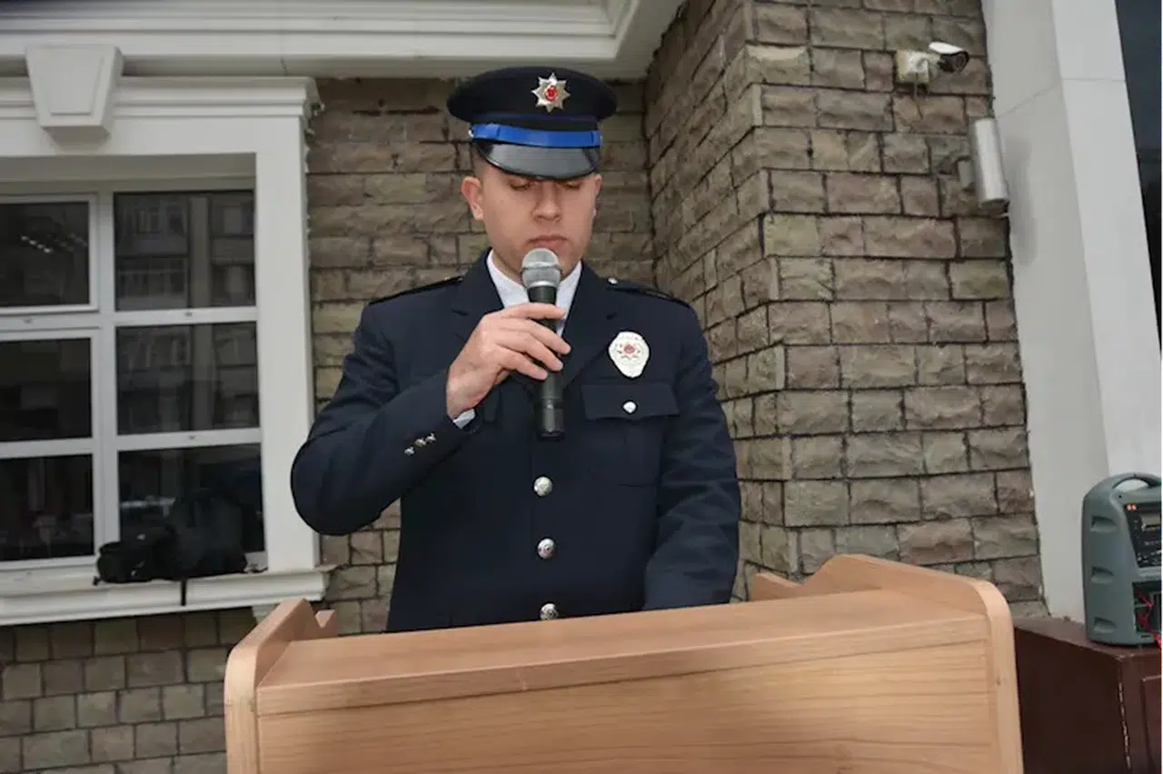 Çaykara'da Türk Polis Teşkilatının kuruluşunun 179'uncu yılı kutlandı