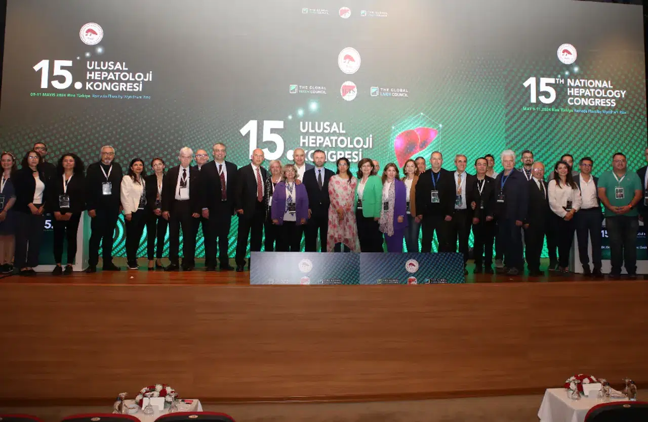 "15. Ulusal Hepatoloji Kongresi" Rize'de başladı