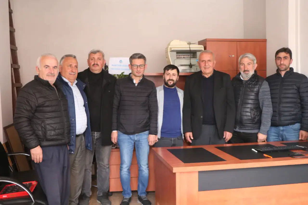 Başkan Serdar'dan muhtarlara ziyaret