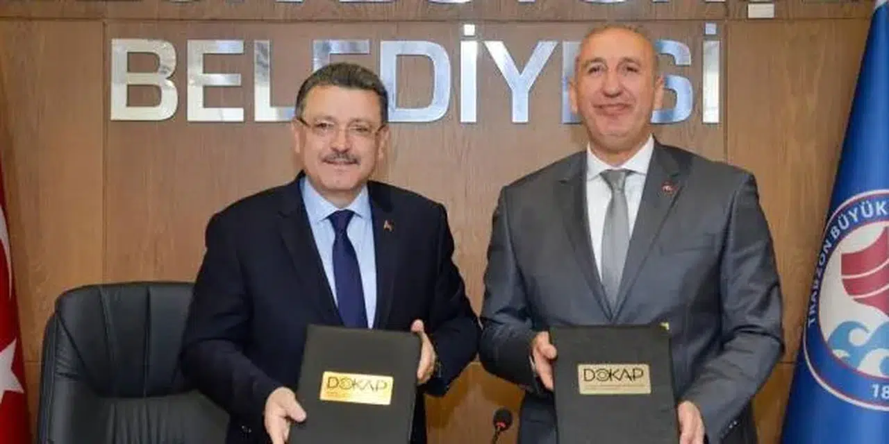 Trabzon'da Yeşil Yol Projesi'nde yayla yollarının yapımı için protokol imzalandı