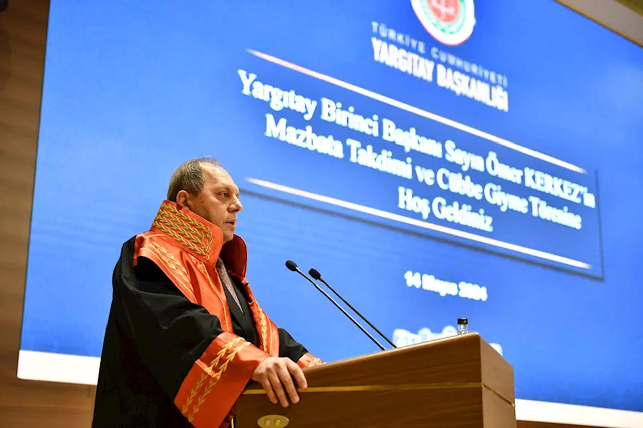 Yargıtay Başkanlığı'na Ömer Kerkez seçildi/ Ek fotoğraflar 