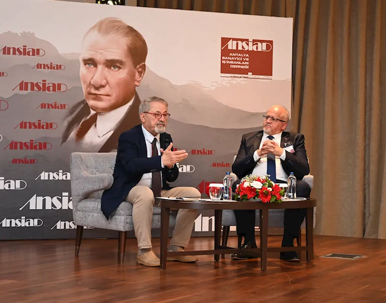 Prof. Dr. Naci Görür, ANSİAD'ın konuğu oldu