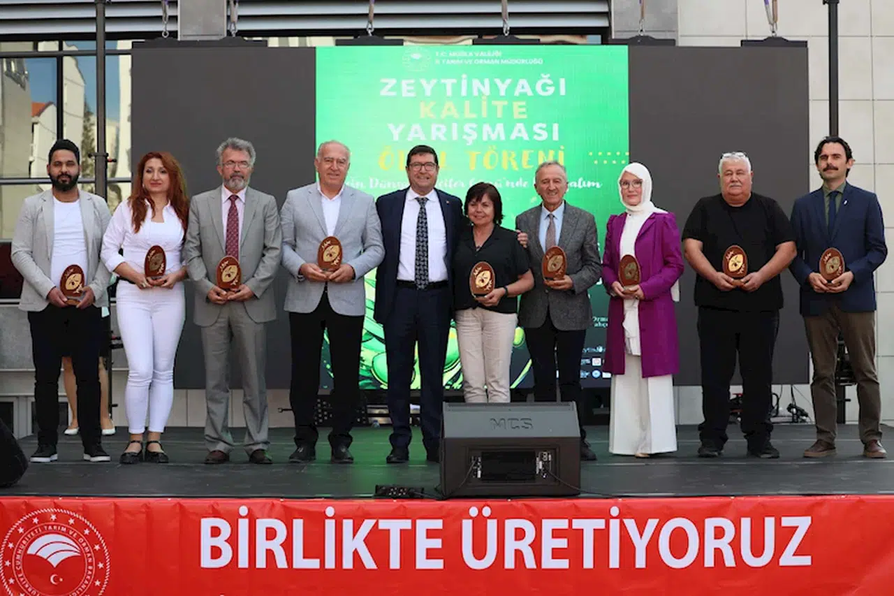 Muğla'nın en iyi zeytinyağları ödüllendirildi