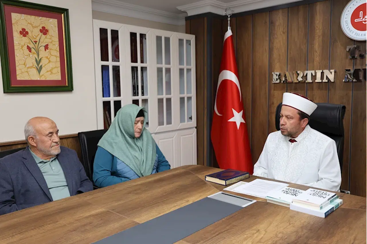 Moldovalı kadın tatil için geldiği Bartın'da Müslüman oldu