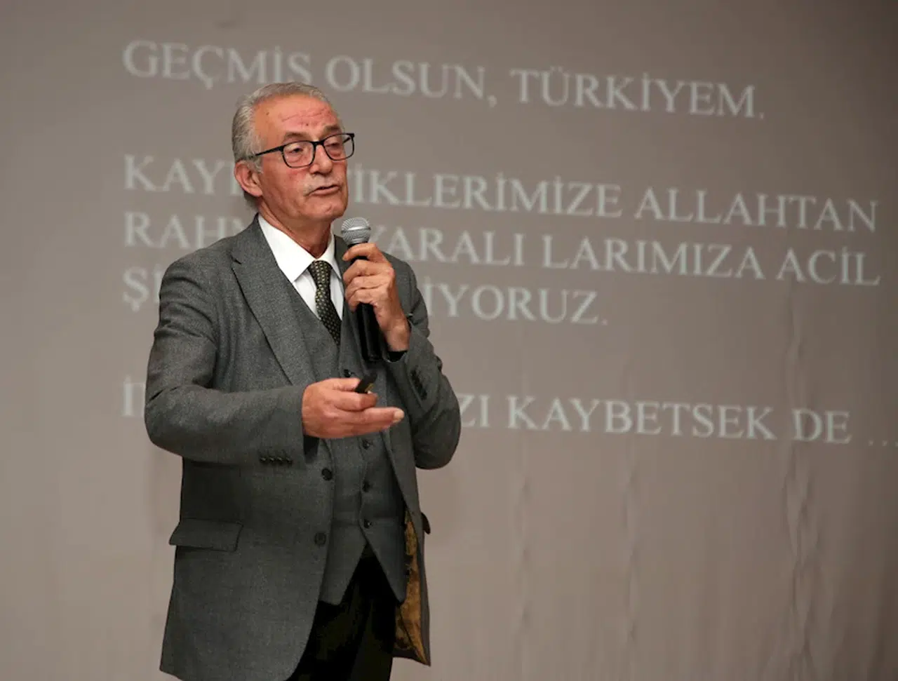 Prof. Dr. Kaya: Afetlerde depremden kaynaklı kayıp ve hasarlarımız yüzde 95 civarında