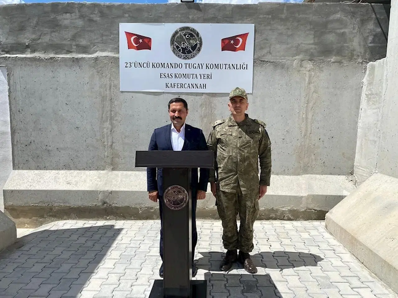 Vali Masatlı üs bölgesinde