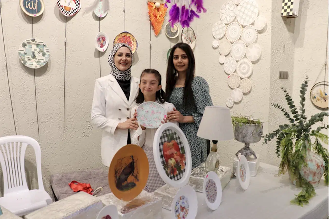 Trabzon'da özel eğitim öğrencilerinin ürettiği ürünler sergileniyor