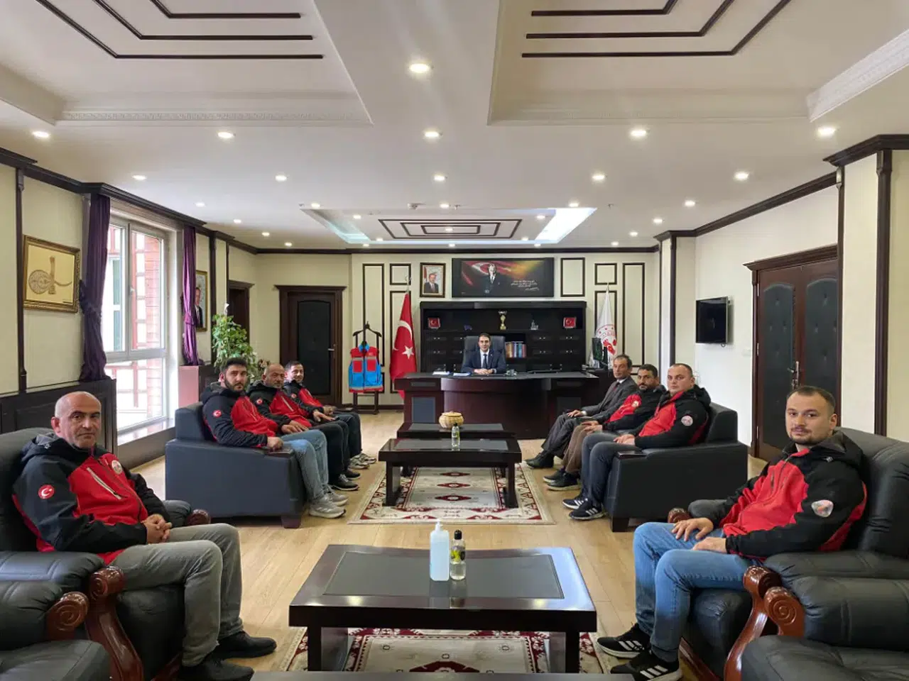 İDAK'dan Kaymakam Özdak'a ziyaret