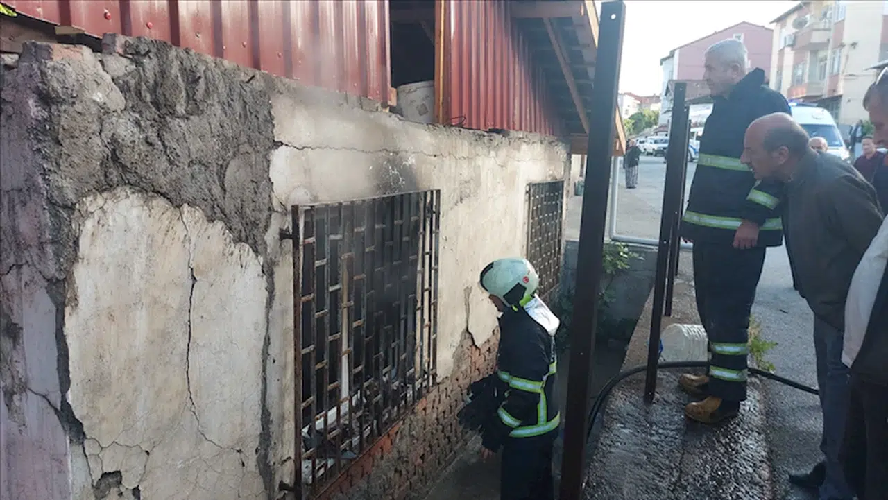 Karabük'te müstakil evde çıkan yangın hasara yol açtı
