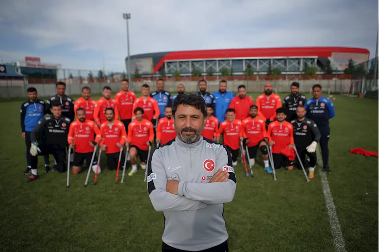 Ampute Milli Futbol Takımı'nın Çorum'daki kampı sona erdi