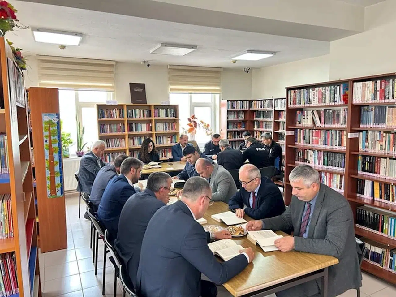 Bayat'ta kitap okuma etkinliği düzenlendi