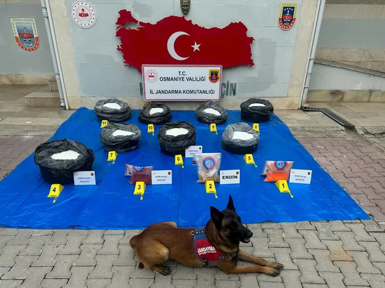 Osmaniye’de uyuşturucu yapımında kullanılan kimyasal ele geçirilmişti