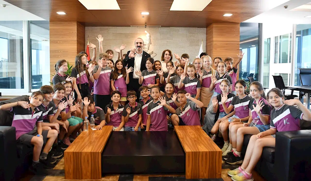 Başkan Kotan çocuklara görev verdi