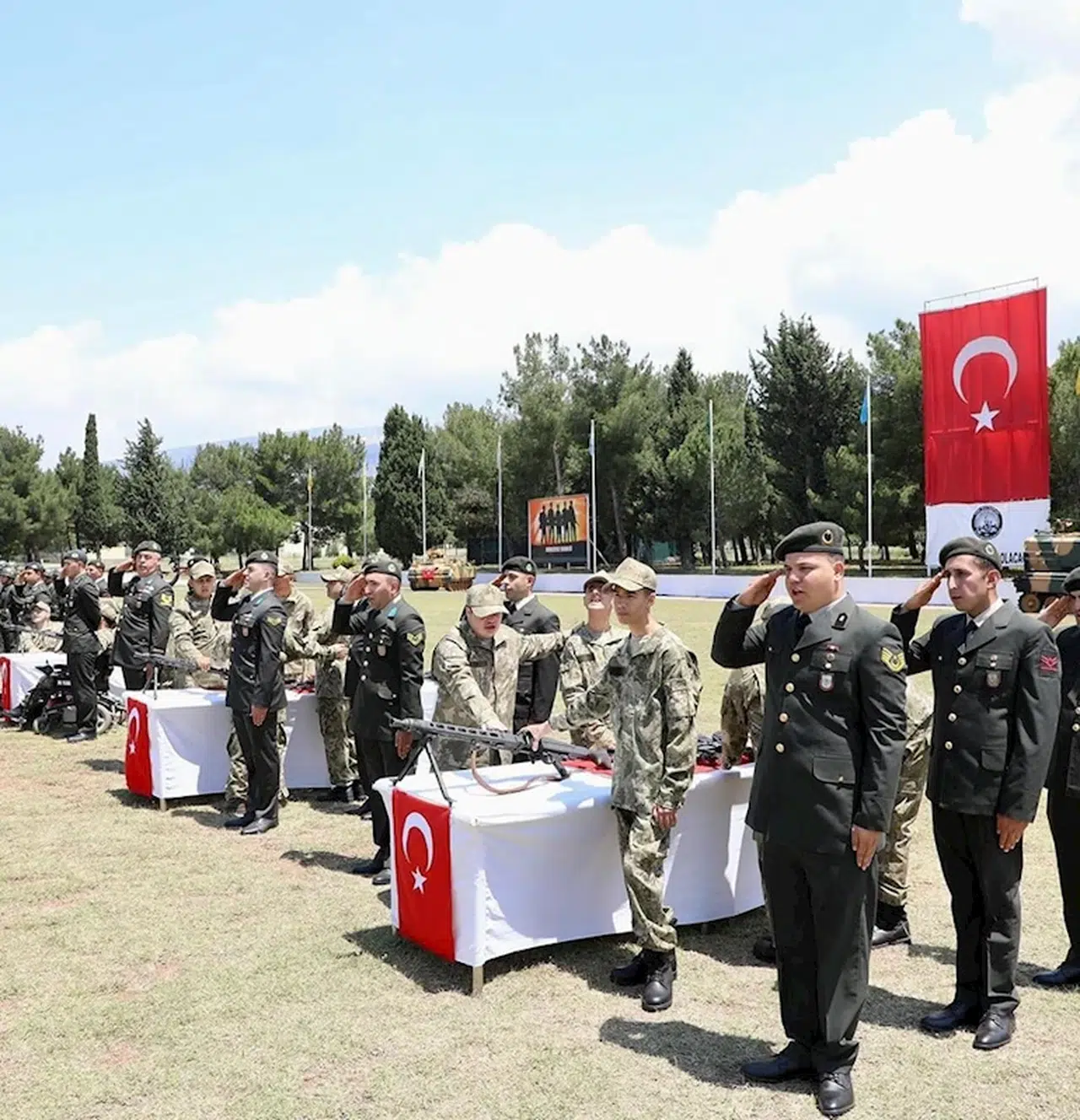 Hatay'da engellilerin askerlik heyecanı