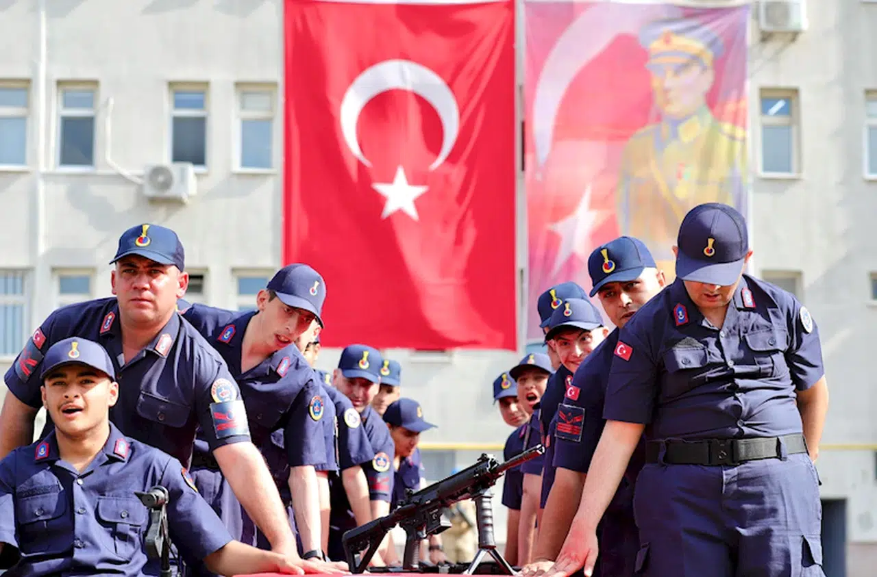 Aksaray'da 45 engelli birey, 1 gün temsili askerlik yaptı