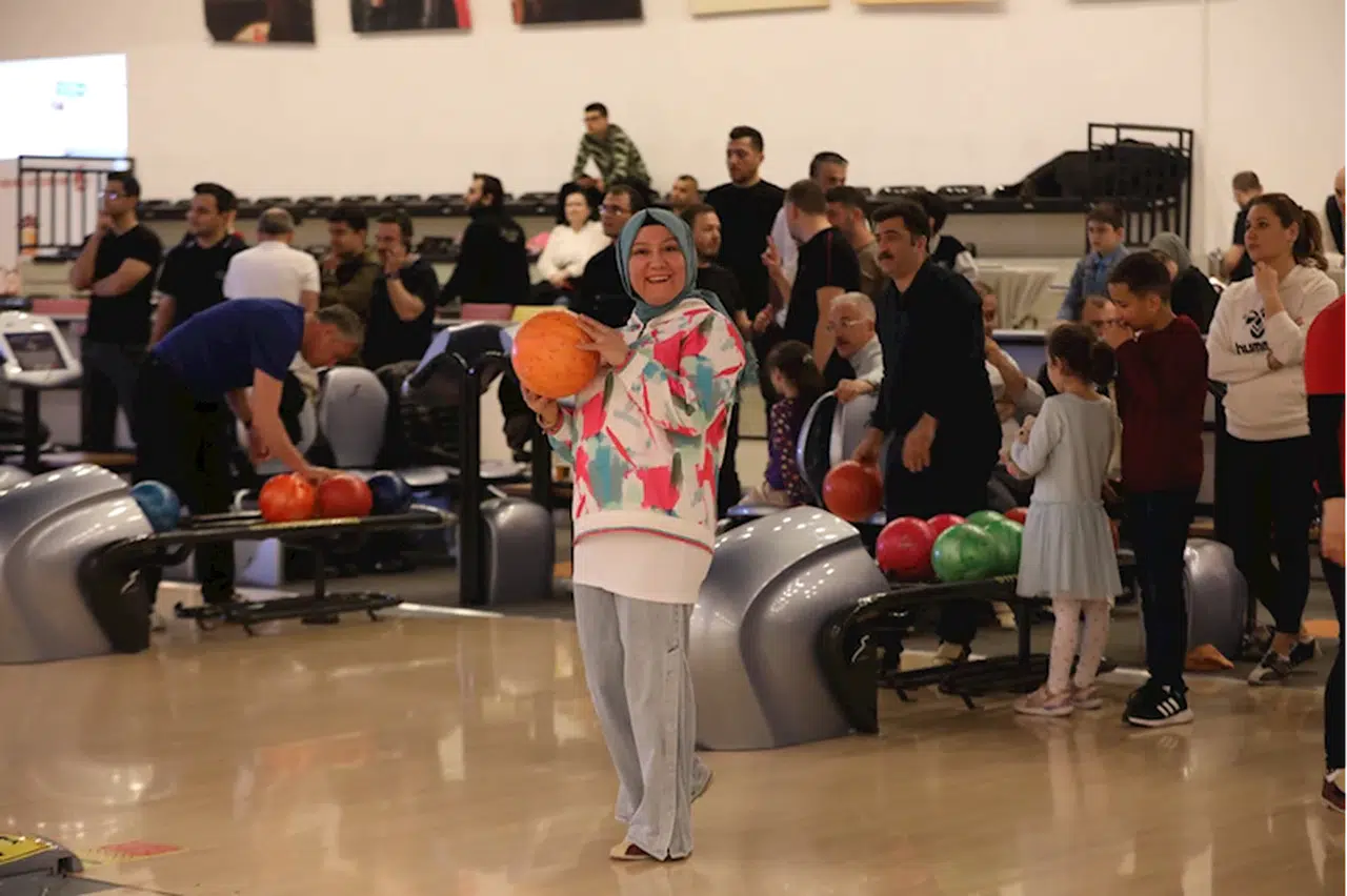 Samsun'da hakim ve savcılar bowling turnuvasında karşılaştı