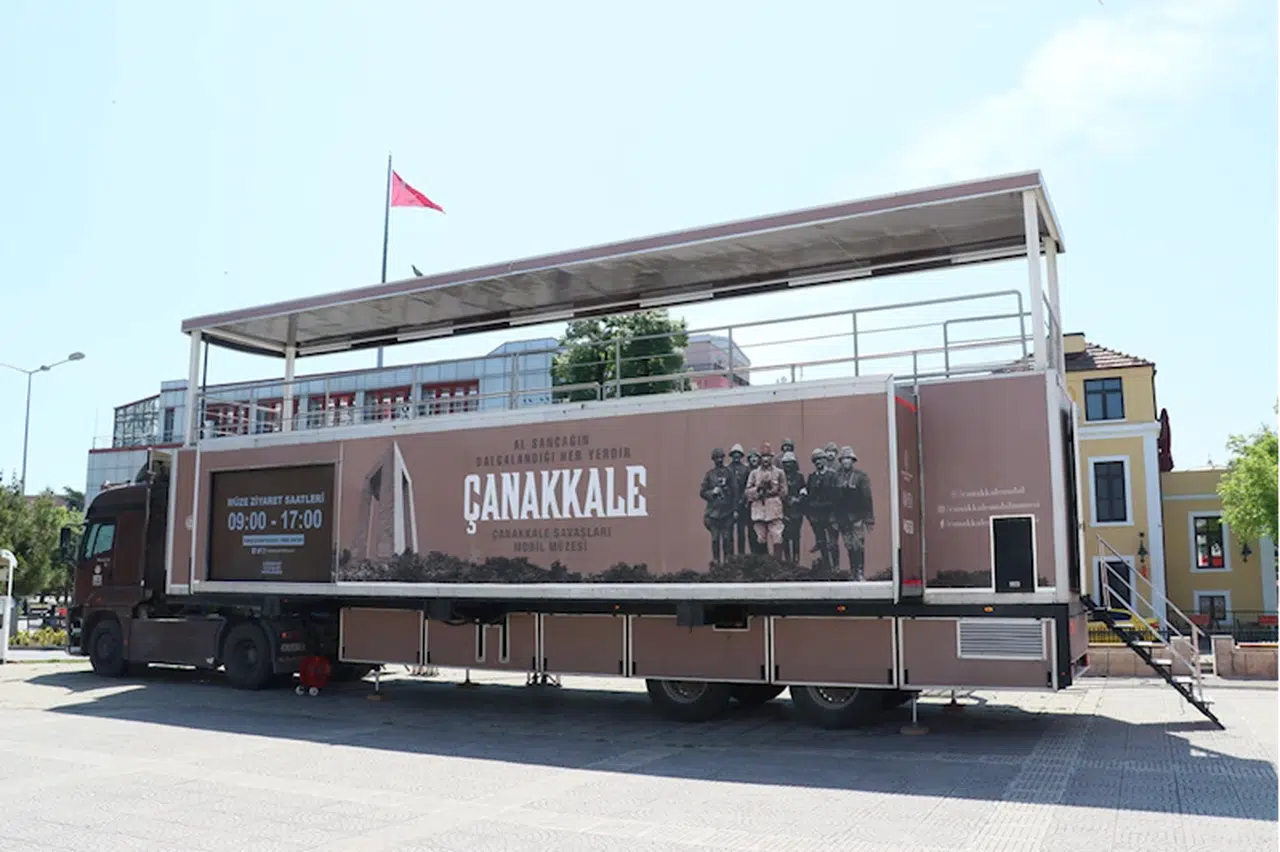 Çanakkale Savaşları Mobil Müzesi, Samsun'da ziyarete açıldı