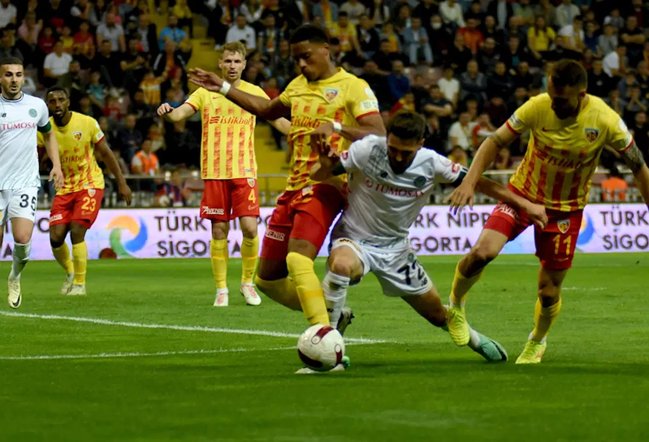 Kayserispor - Konyaspor (EK FOTOĞRAFLAR)