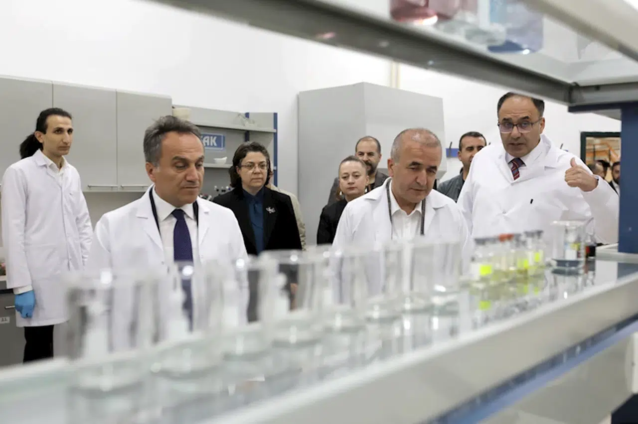 TOGÜ'de kolonya ve sıvı sabun üretimine başlandı