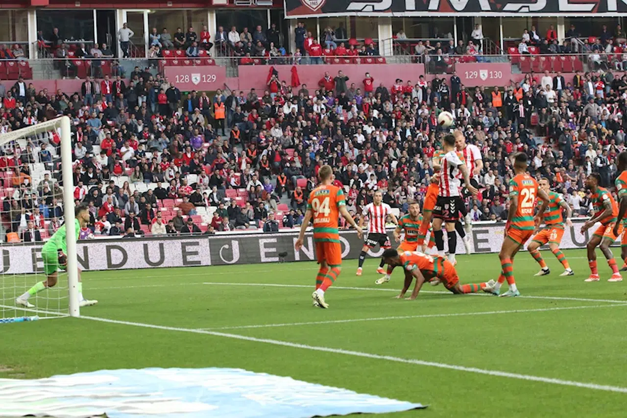 Samsunspor - Alanyaspor: 1-1