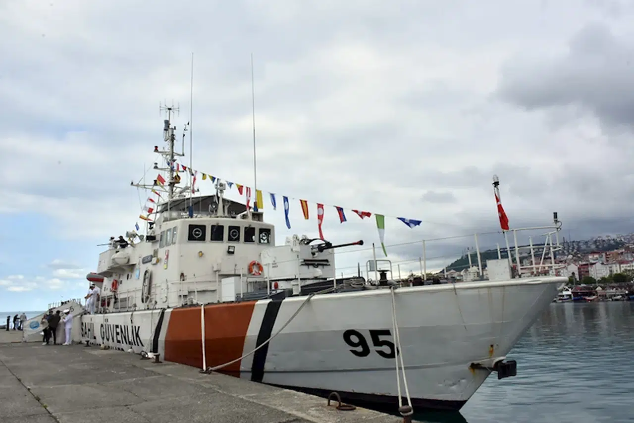 TCSG-95 Trabzon'da halkın ziyaretine açıldı
