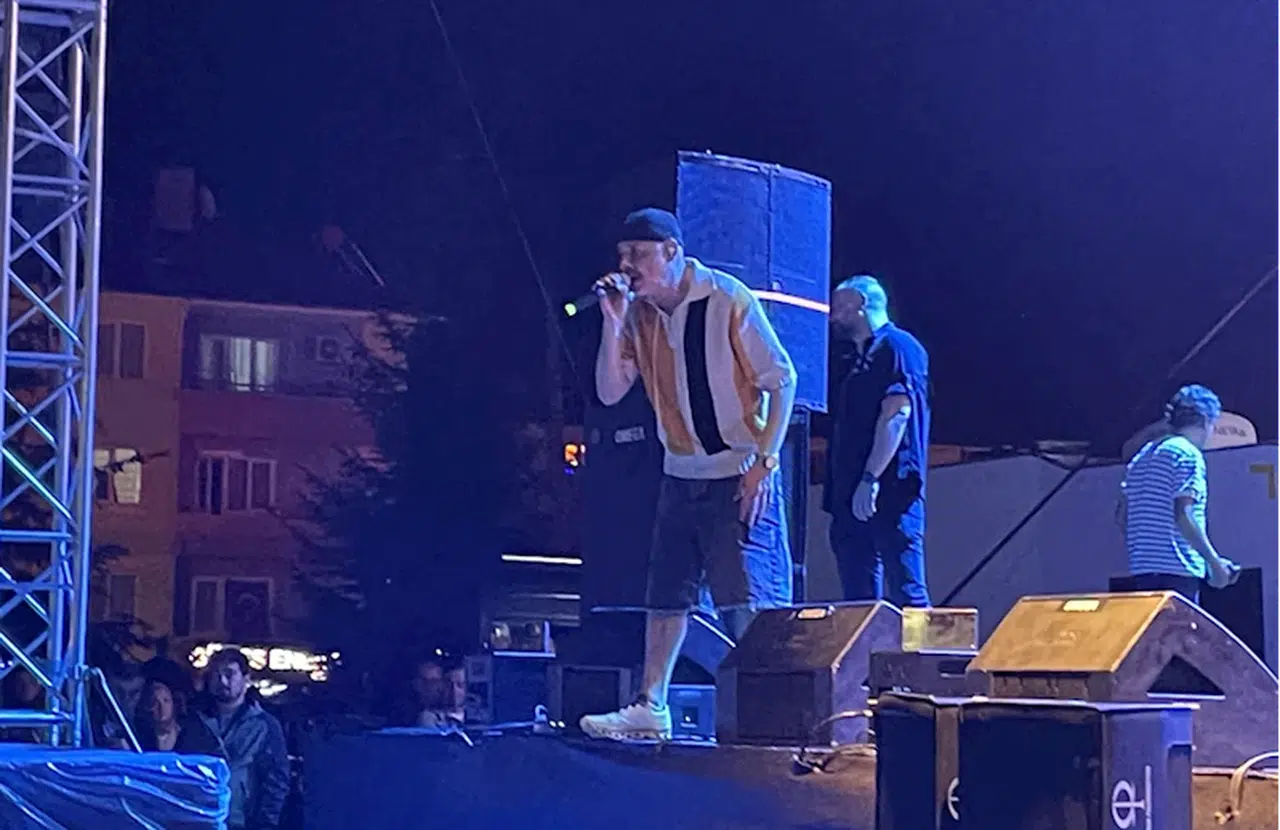 Bolu'da, Türk rap müziği sanatçısı "Ceza" konser verdi 