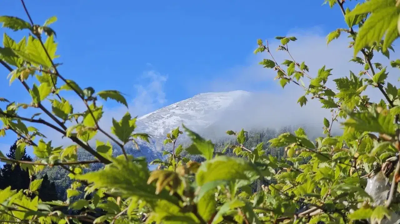 Kaçkar Dağları'nda iki mevsim bir arada yaşanıyor