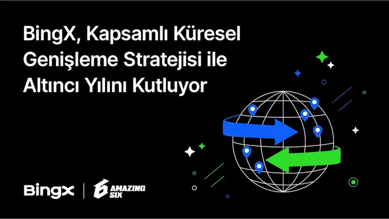 6’ncı yılını kutlayan BingX, küresel genişleme stratejisi ExpansionX’i duyurdu