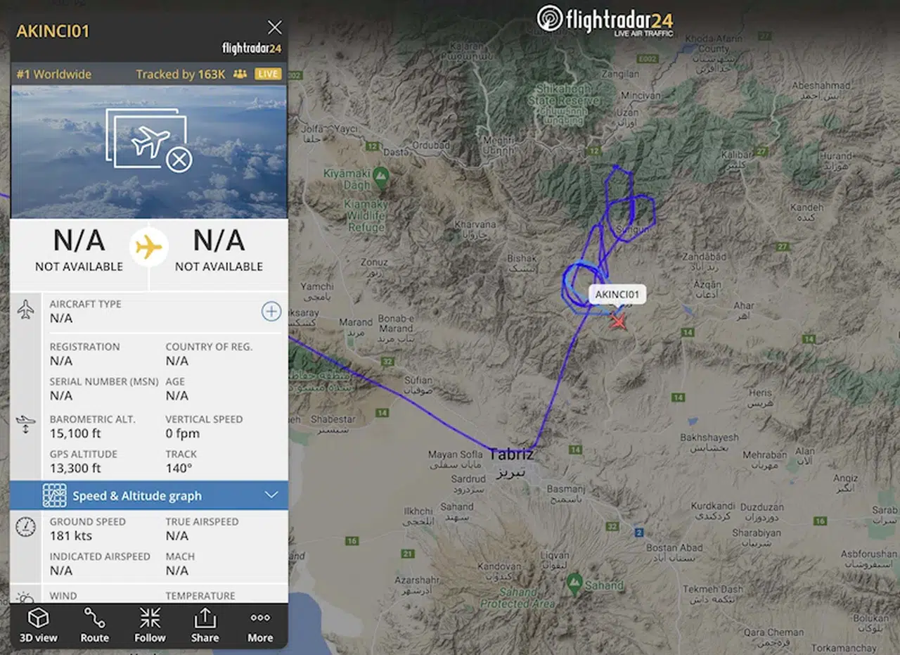 İstanbul- Akıncı İHA'nın o uçuşunu 2,8 milyon kişi izledi