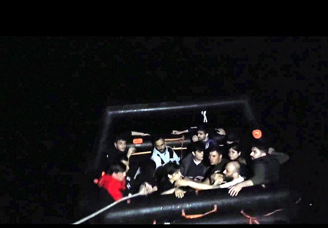 Bodrum'da Yunanistan'ın geri ittiği 27 göçmen kurtarıldı