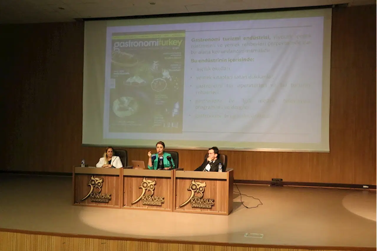 Karabük'te "Türk Mutfağı Haftası" kapsamında panel düzenlendi