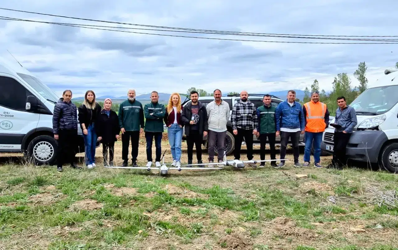 Bayburt'un %20'si İha'larla Uçuldu: 750 Bin Dekarlık Alanın Ortofoto Haritası Alındı