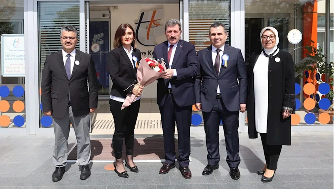 Samsun'da Tapu ve Kadastro Genel Müdürlüğünün kuruluş yıl dönümü törenle kutlandı