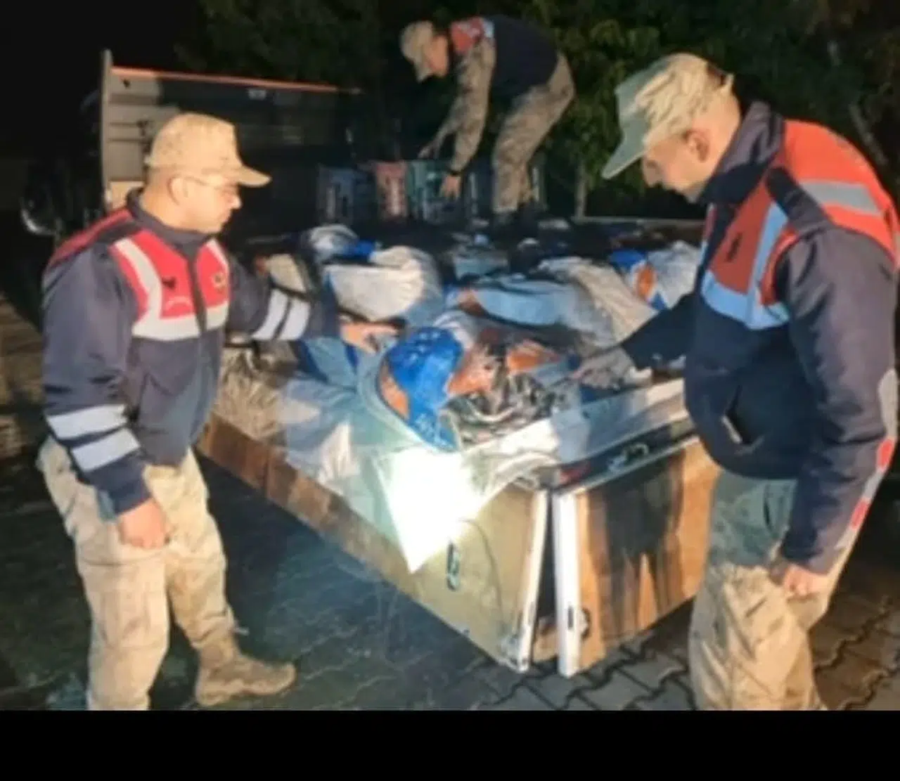 Van'da 10 ton inci kefali ele geçirildi